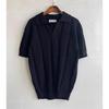 Men's Summer Knit Polo - Slim Fit Ice Silk Short Sleeve T-shirt