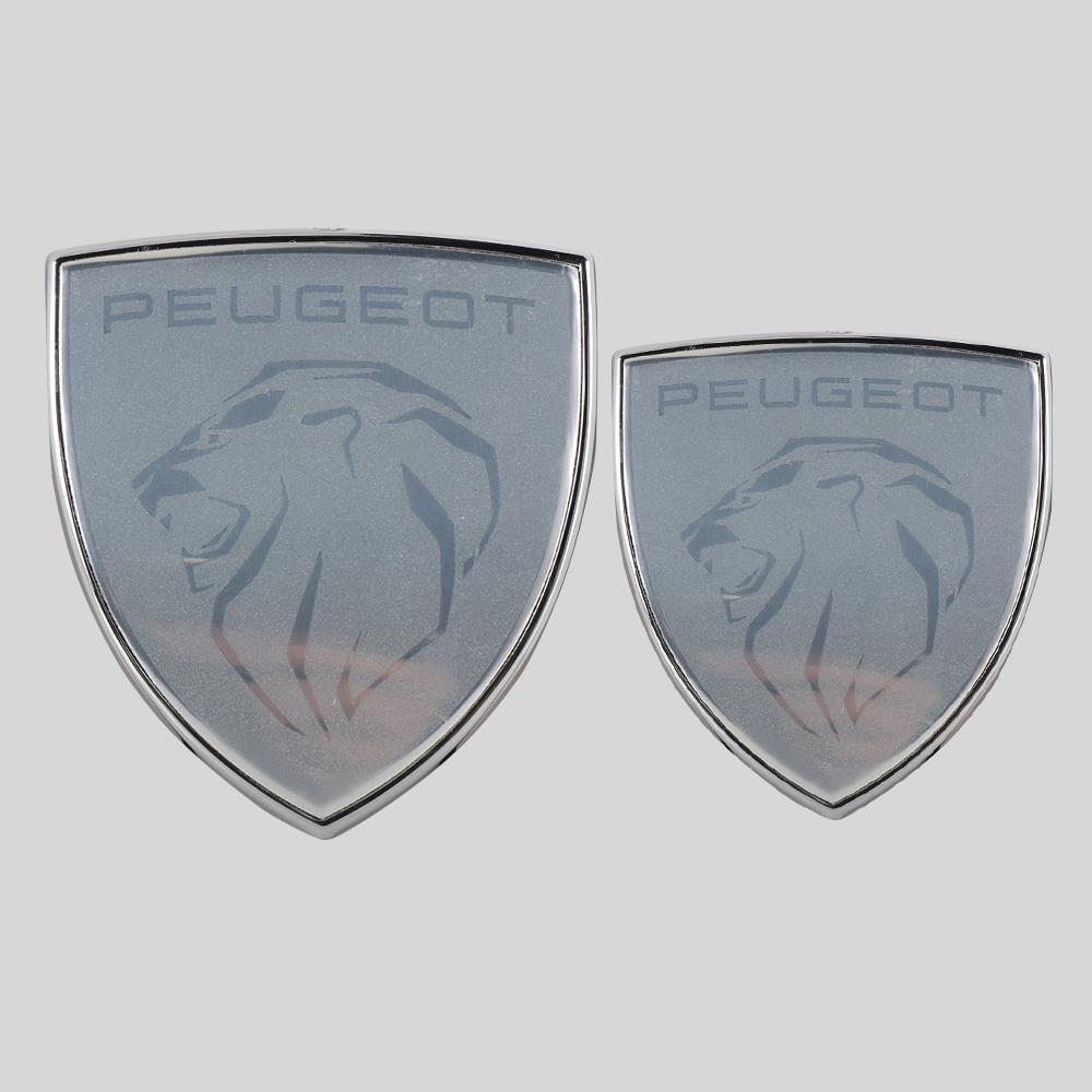 2026 Het Bilklistermärke Bil Original Främre Motorhuvs Emblem Dekal Tillbehör För Peugeot 308 408 508 RCZ  205 208 3008 2008 108 206 207