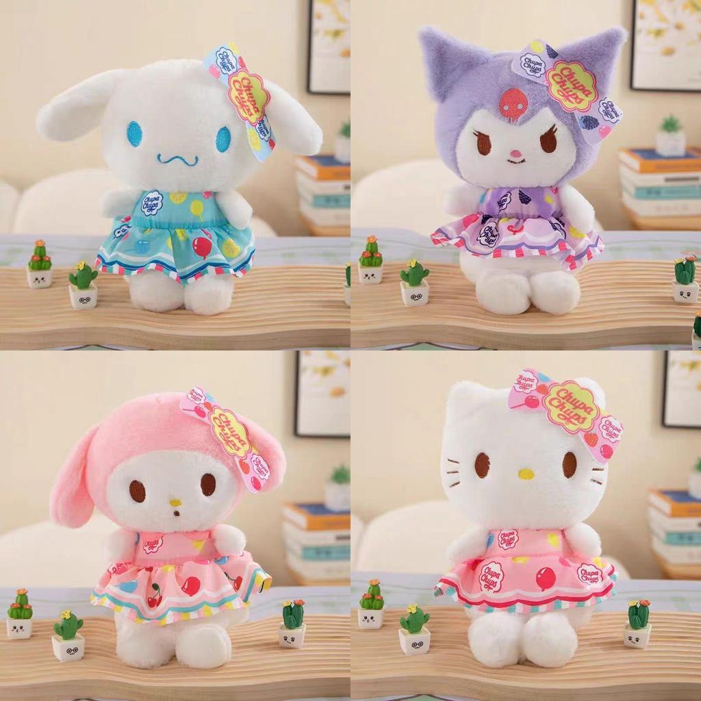 Hello Kitty My Melody Plush Toy With Soft Short Pile For Collector Display And Gift Use