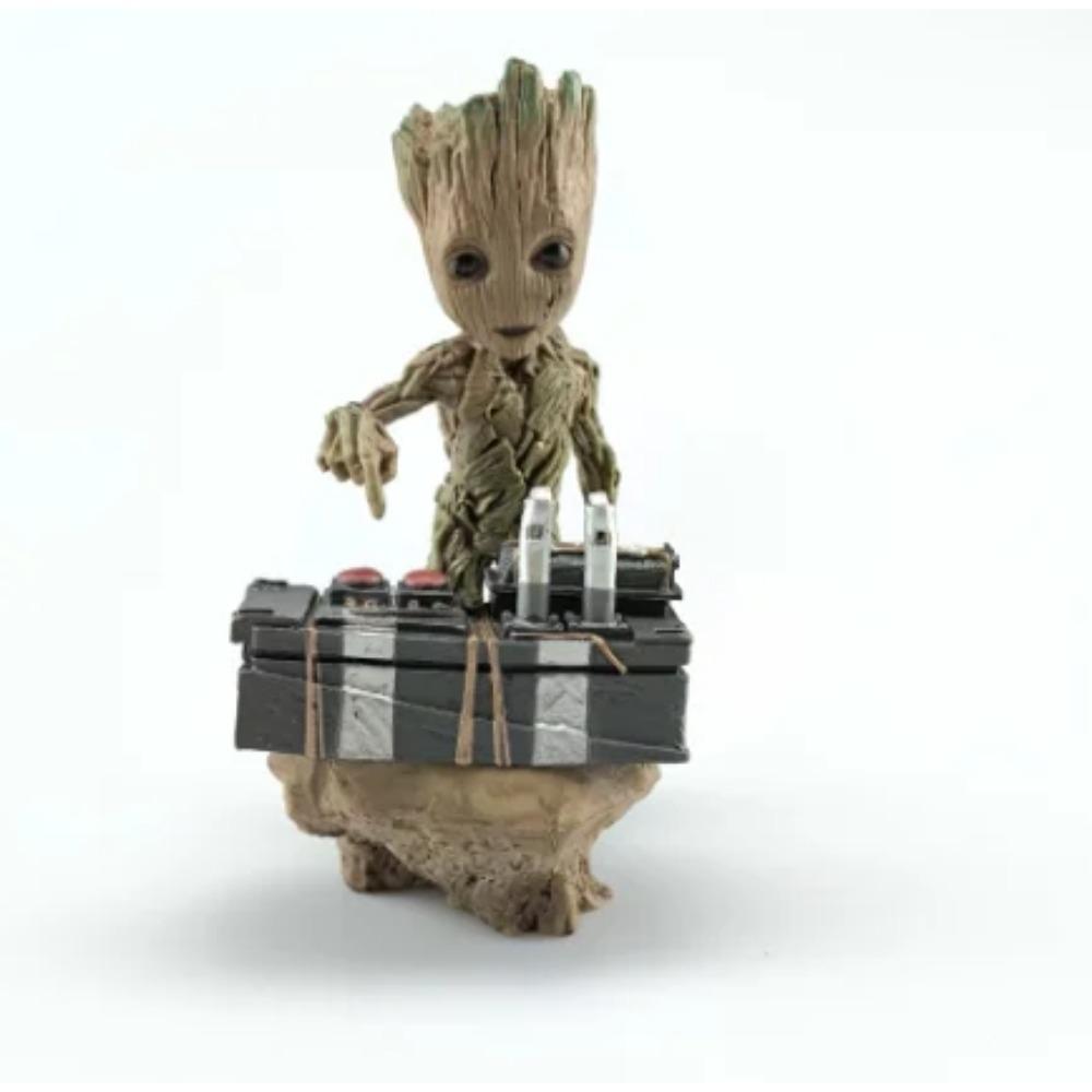 25cm 1:1 Guardians Of The Galaxy Groot Action Figures Cute Small Tree Movable Statues Model Doll Collectible Ornaments Gifts
