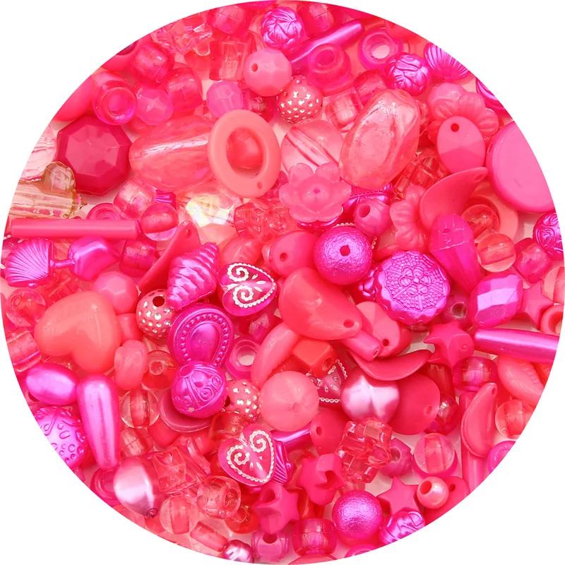 Mixed Series Beads Originality Beautiful Colorful Diy Mobile Phone Chain Bracelet Girl Cute Hand-woven Beads Jewelry Accessories