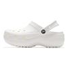 Crocs Klassischer Plateau-Clog Weiß (Damen) Damen Sneaker 206750-100