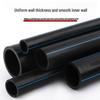 Black HDPE Water & Irrigation Pipe - Durable Polyethylene PE Pipe for Drinking and Tap Water Supply