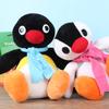 Jucărie de pluș drăguță cu pinguini frați, 15cm, pandantiv, cadou Cosplay pentru copii
