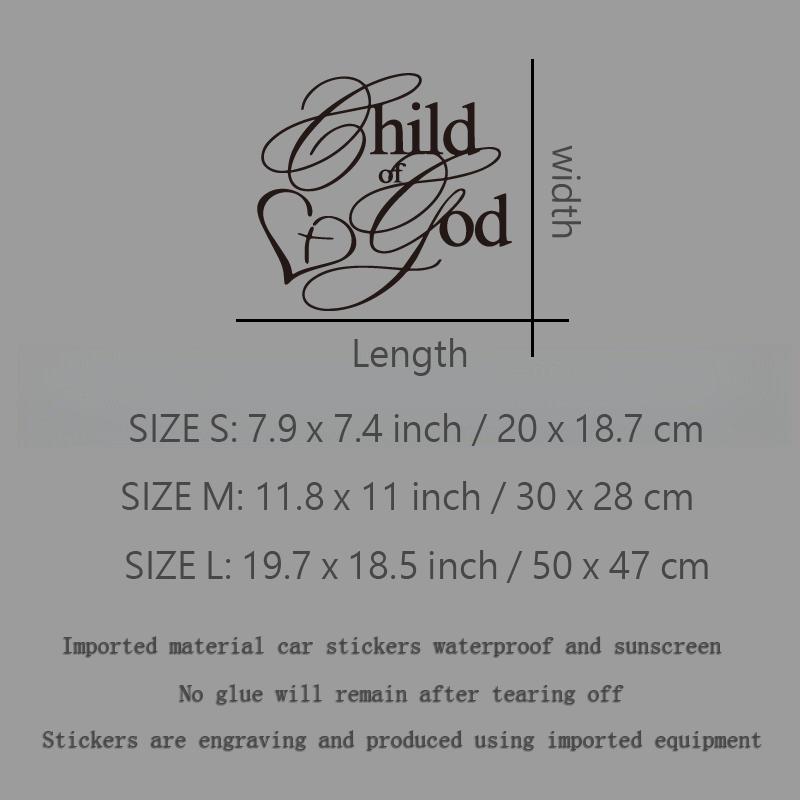 Heart of God On the Cross Creative&funny Stickers for Cartoon Fans&lover,high Quality for Car Trucks Motorcycles &laptops