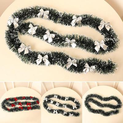 Elegant 2m Christmas Tree Pendant Bowknot Add a Special Touch To Your Decor