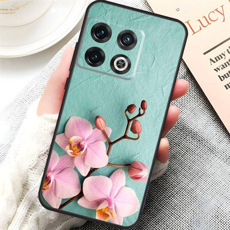 Orchid Flowers Colorful Cover For OnePlus 13 15 13R 13T 12 12R 10T 11 10 Pro OnePlus Nord 5 CE 3 4 Lite N20 N30 Case