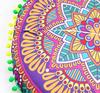 Indian  Floor Pillows Round Bohemian Cushion Pillows Cover Case Cushions 