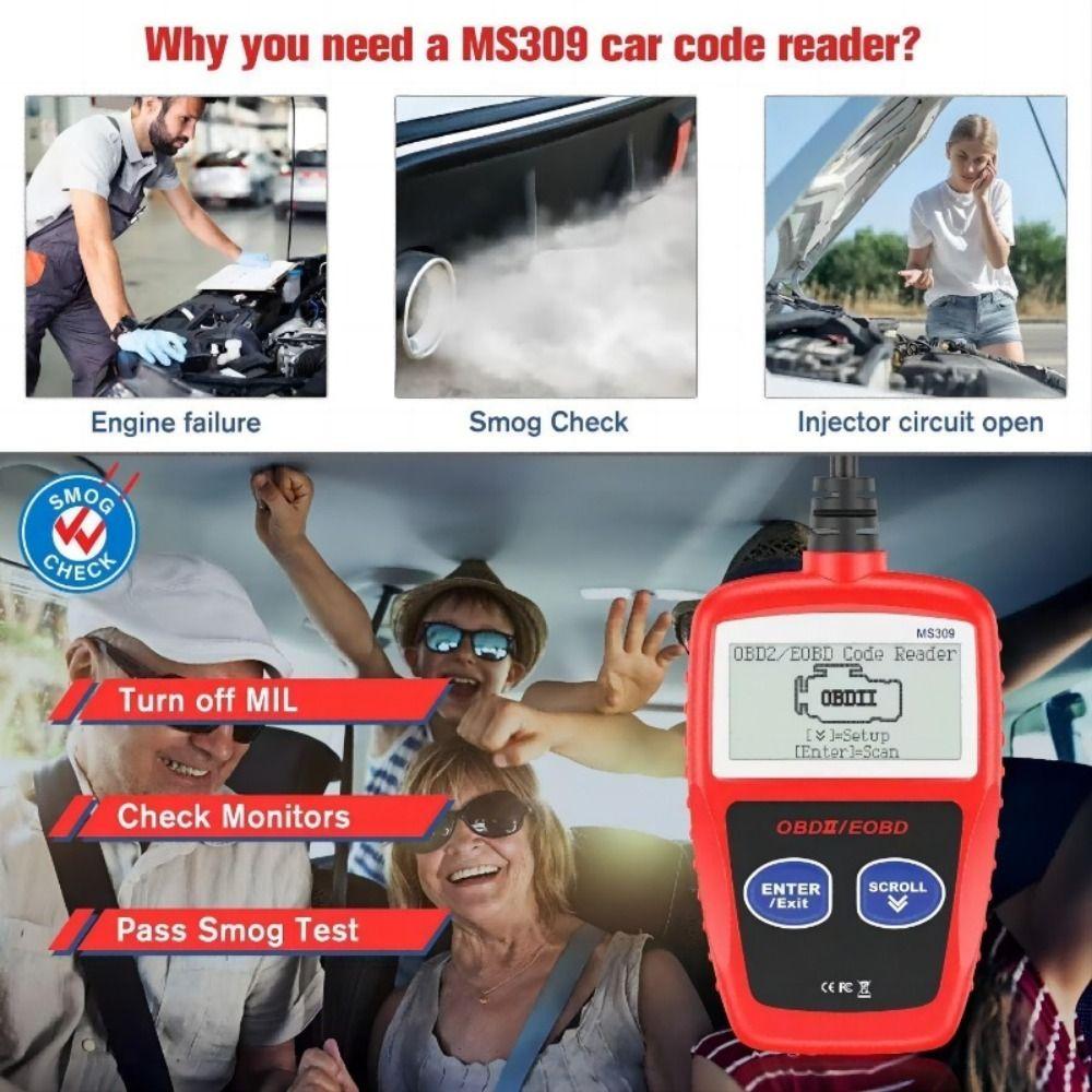 Accurate Car Fault Diagnosis Instrument OBD2 Motorcycle Scanner Automotive Inspection