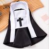 Pet Halloween Costume Cat Nun Costume, Cute Outfit, Cosplay Clothes, Comfortable Fun Party Outfit for Small Medium Dogs Cats Easy