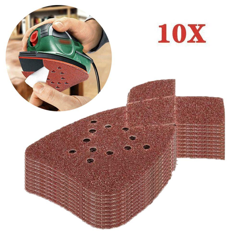 Home Tool Sander Orbital Palm Detail Sandpaper Pads Abrasive Paper 40-800 Grit Mouse Sanding Sheets