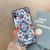 Ancient Floral Tiles Case For iPhone 17 Air 15 14 13 12 11 16 Pro Max 13 mini XR 15 16 Plus 16e Back Cover Shell