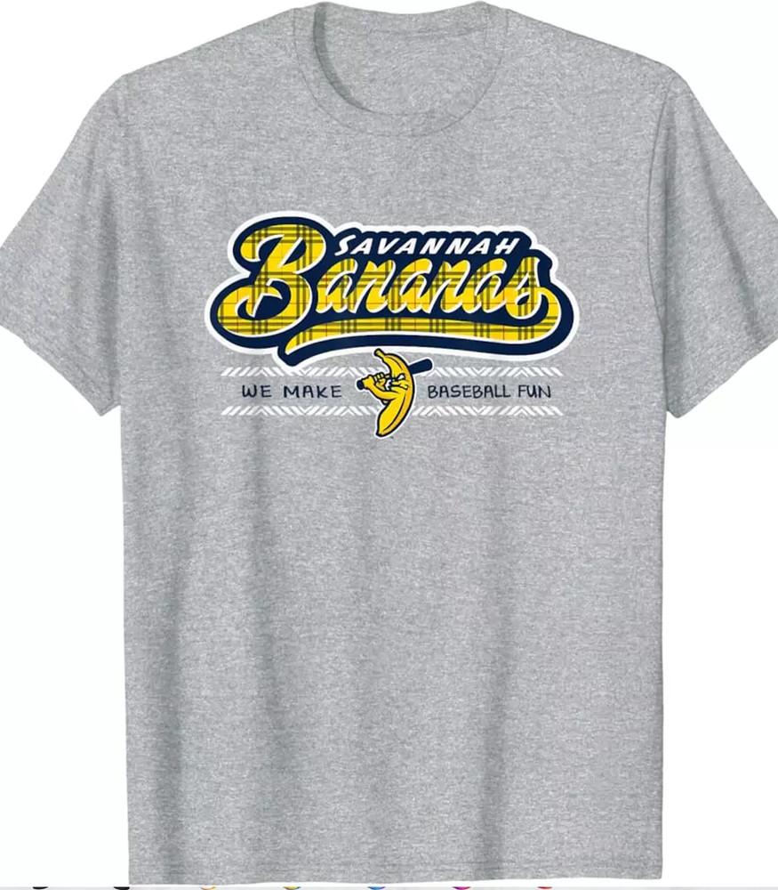 Savannah Bananas We Make Baseball Fun Christmas T Shirt  Unisex T-Shirt XXL