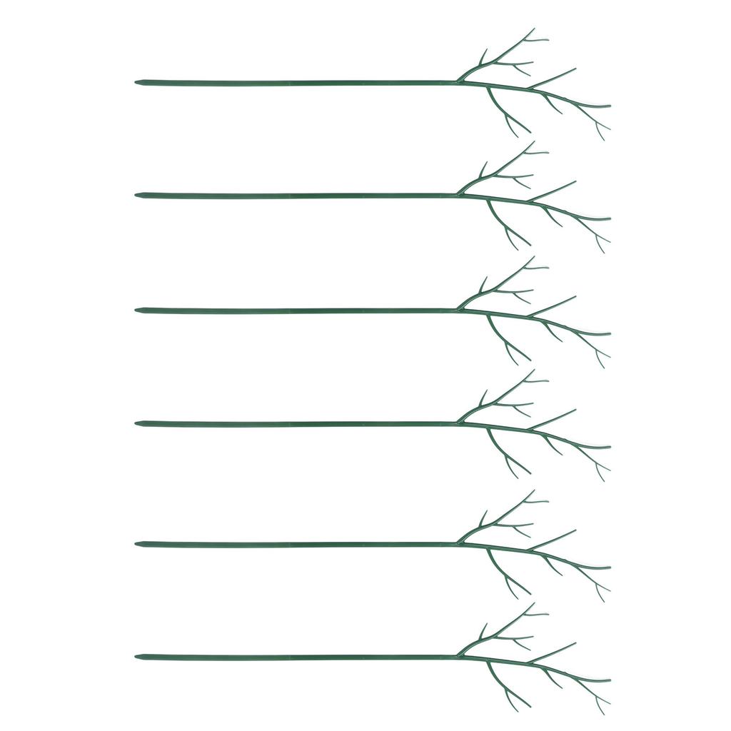 Plant Support Stakes Removable Garden Tree Branch Shape Green Plant Pole for Potted Plants and Flowers