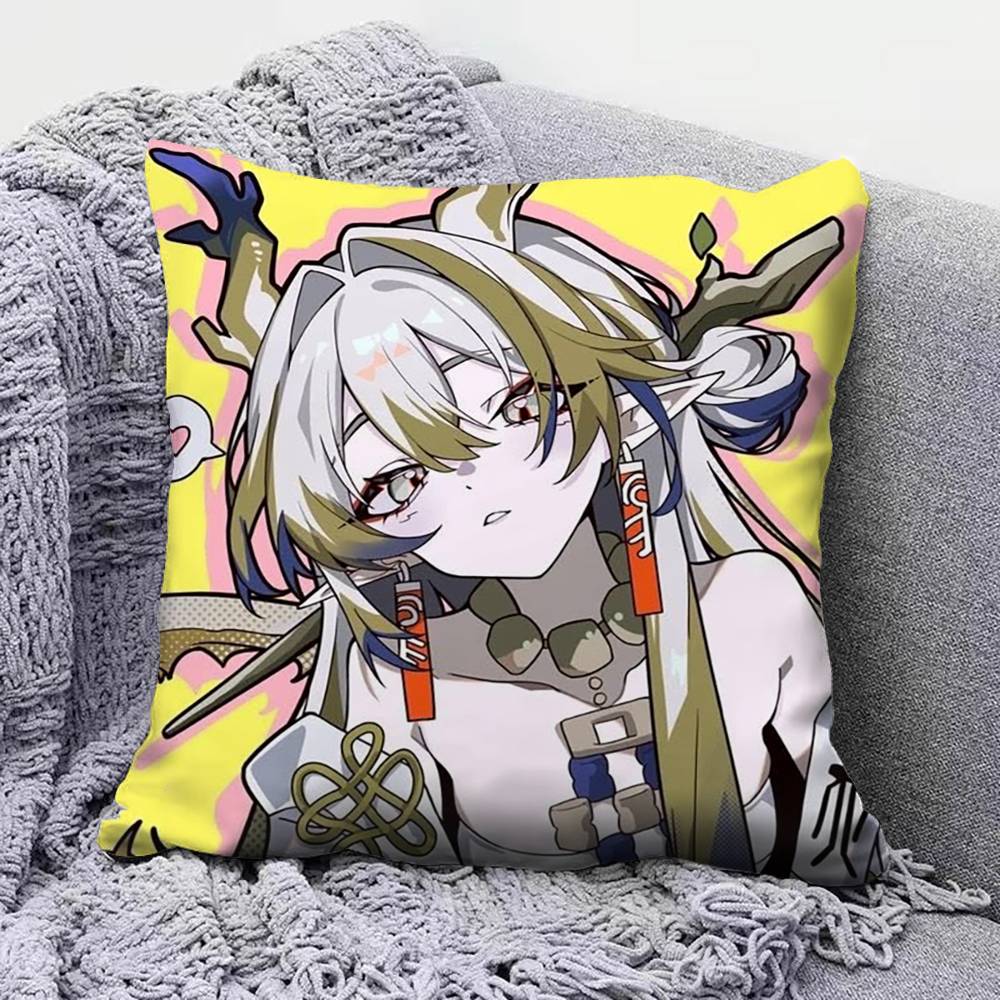 Arknights SUI SHU Home Sofa Cushion Covers and Aecorative Custom Pillow Covers
