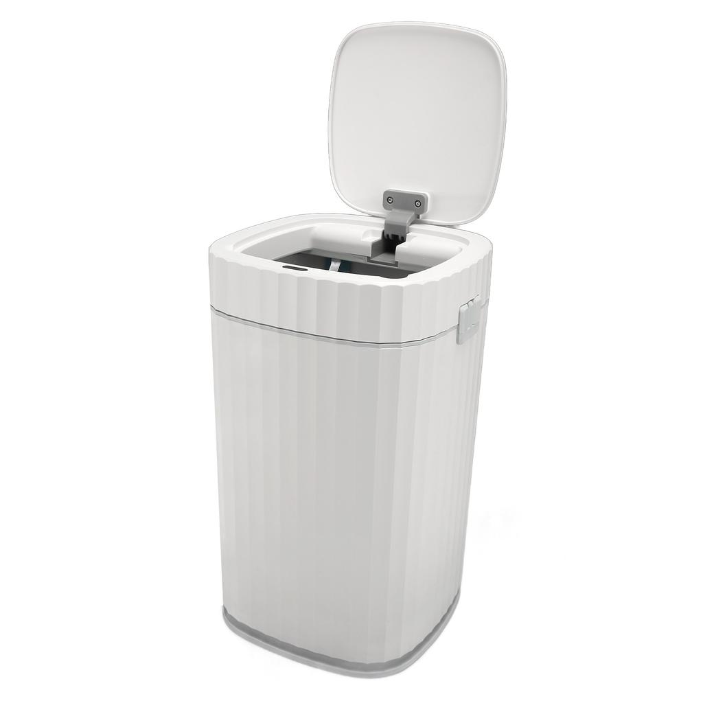 15L Automatic Smart Trash Can Touchless Motion Sensor Garbage Can for Kitchen Bathroom Bedroom