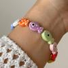 Bunte Keramikfisch-Perlenarmbänder für Damen Herren Handgefertigt Bohemian Niedlicher Fisch Ozean Strand Armreif Sommerurlaub Party Schmuck