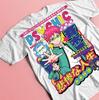 Kusuo Saiki Tshirt Saiki K Tshirt Disaster Life Fan Gift Men and Women Summer Pure Cotton Comfortable Loose Round Neck Top