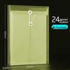 50 Kraft Paper Transparent A4 File Folders - Thickened Quality Office Personnel Bags