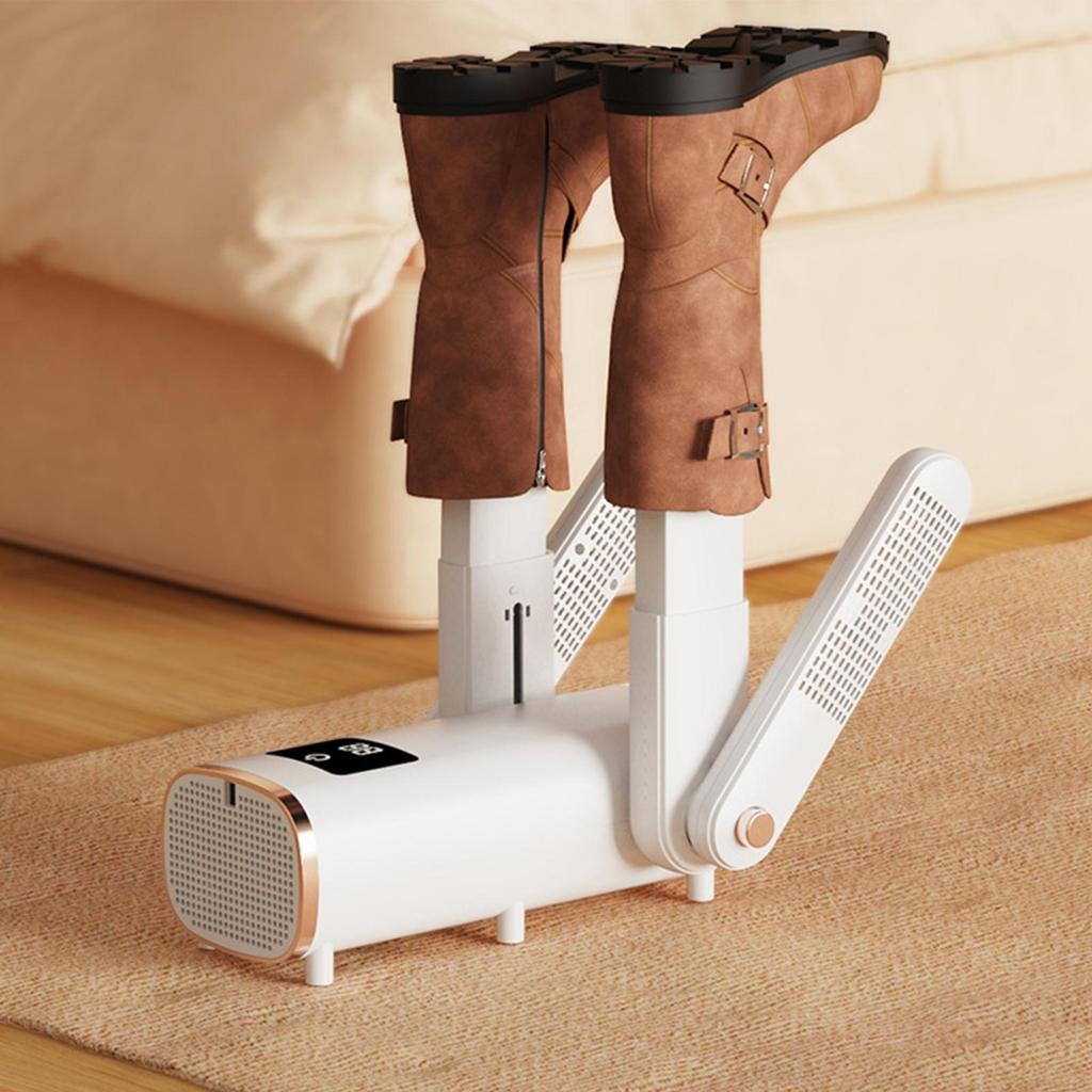 Boot Dryer 4 Drying Ports Odor Eliminator Electric Boot Warmer Deodorizer for Home Travel Shoe Sneaker Glove Garment Outdoor