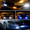 Automotive LED Sequentielle Blinker mit Interlock-Tagfahrlicht Weiß und Gelb Doppelset mit 36 Nachrüstleuchten, Farbe, 2, Multifunktion,