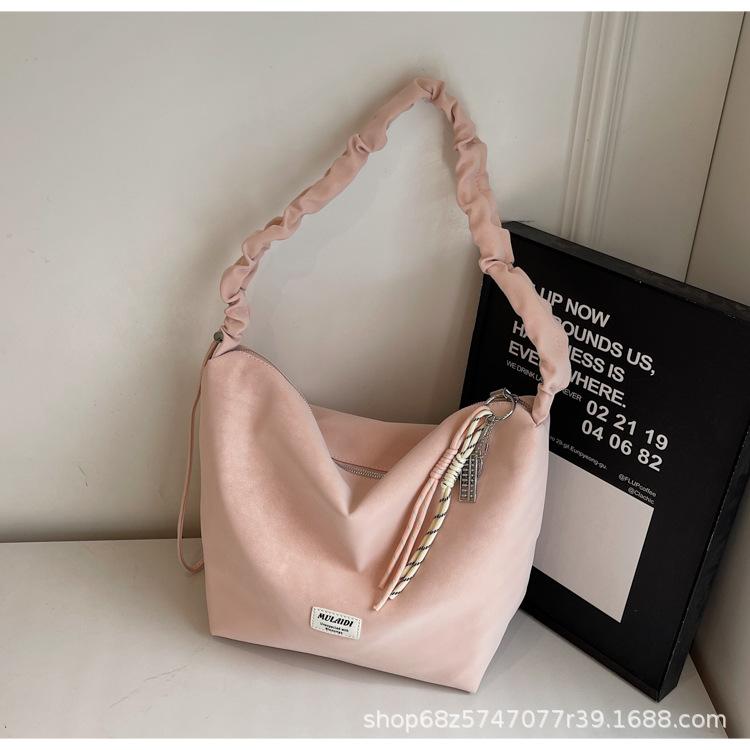 2025 New Butterscotch Canvas Tote Bag Student Shoulder Bag Large Capacity Casual Fashion Crossbody Bag for Women