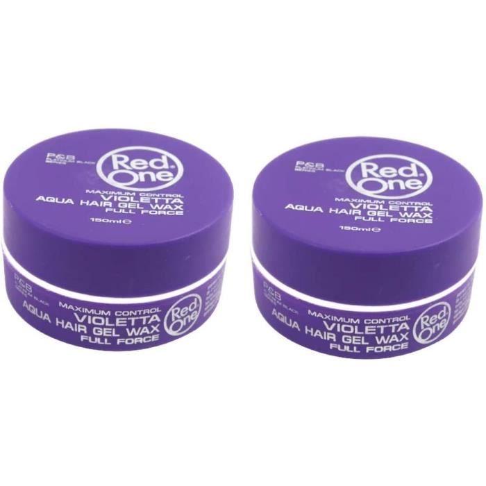 GEL Violetta Cire Coiffante Pour Cheveux Full Force 150ml Lot De 2 Cires65