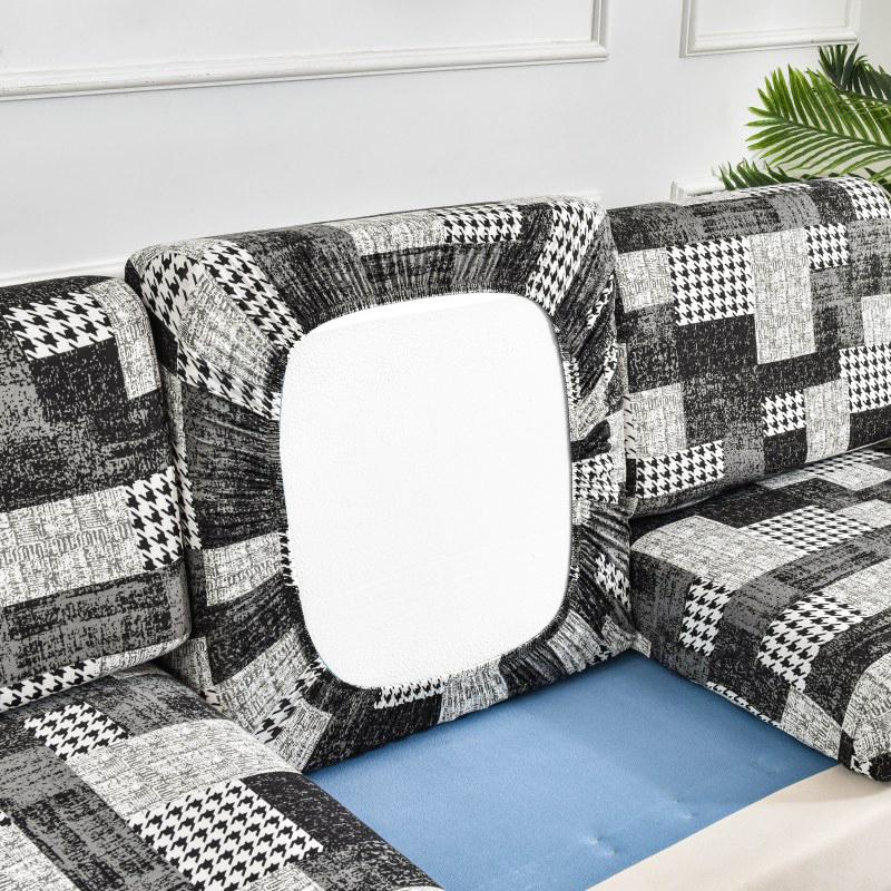 Newest Floral Sofa Seat Cushion Cover Non-Slip Chair Cover Stretch Sofa Cover For Living Room Replacement For Individual Cushion