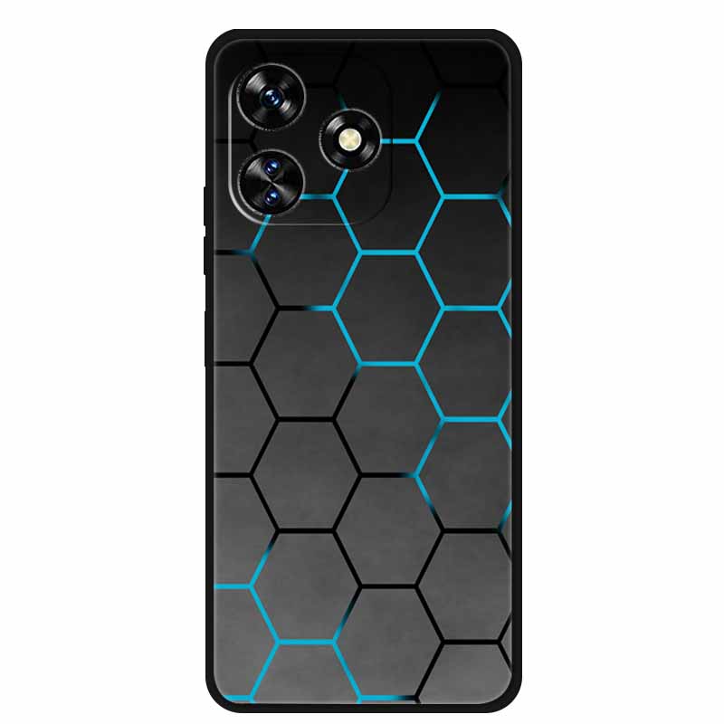 Für Oukitel C51 Hülle Luxus TPU Weiches Silikon Handyhüllen für OukitelC51 C 51 Schutz Stoßfest Rückseite Bumper Cool Coque