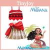 Vestido de Princesa Moana Infantil Fantasia Cosplay Para Presente de Festa de Natal