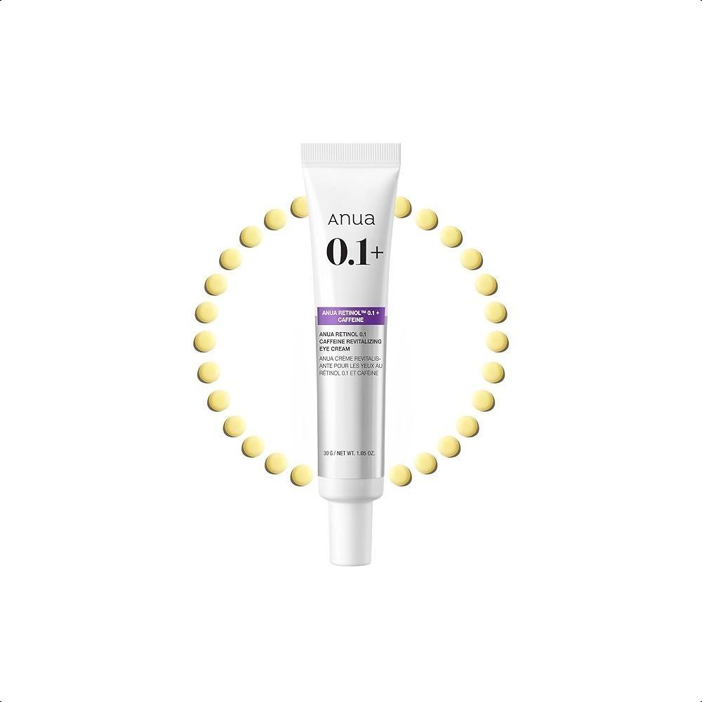 Anua Retinol 0.1+ Caffeine Revitalizing Eye Cream 30g