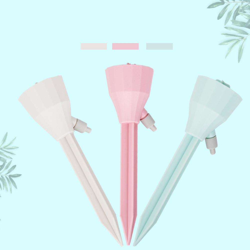 3PCS Plant Drip Irrigation Self Plant Watering System Device With Adjustable Control Valves Switch