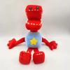 Cartoon Boxy Boo Toy Scary POPPY PLAYTIME Game Peripheral Dolls Red Robot Filled Plush Dolls Holiday Gift Collection Dolls