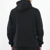Puma Men's Casual Striped Pullover Hoodie In Black