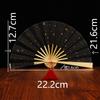 Tang Teng Copper Art, Brass Fan Home Furnishing Living Room Ornament Creative Fan Hanfu Ornament Trend Country Fan
