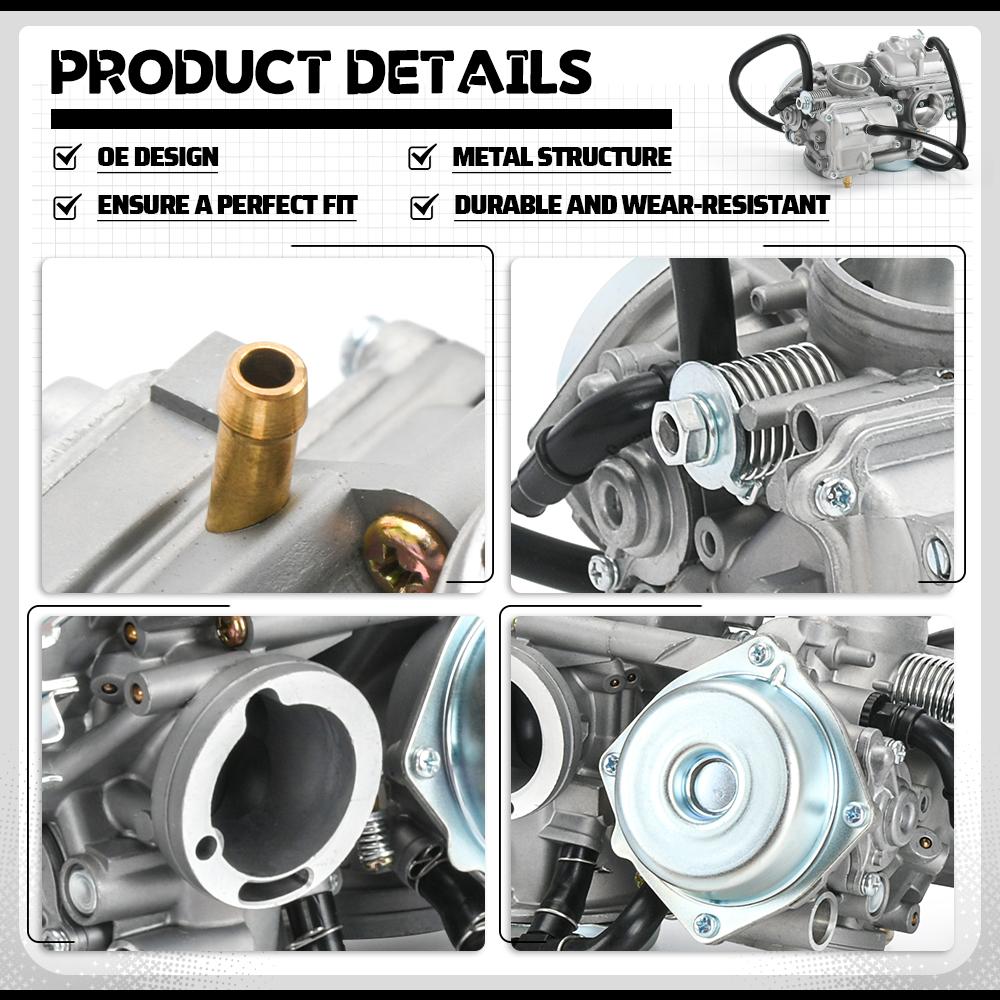 Dual Carburetor Carb For Honda Shadow Spirit 1100 VT1100 VT1100C 98-07 Motorcycle Dual Carburetor 16100-MAA-A00