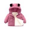 Детская модная повседневная пуховая куртка с капюшоном
