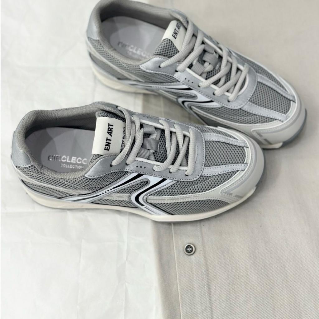 Outdoor niche inner height-increasing moral training shoes women's 2025 new mesh breathable Forrest Gump shoes
