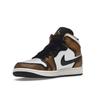 Air Jordan 1 Mid SE Wear-Away - Taxi Pánské tenisky Black White Sail DQ8417-071