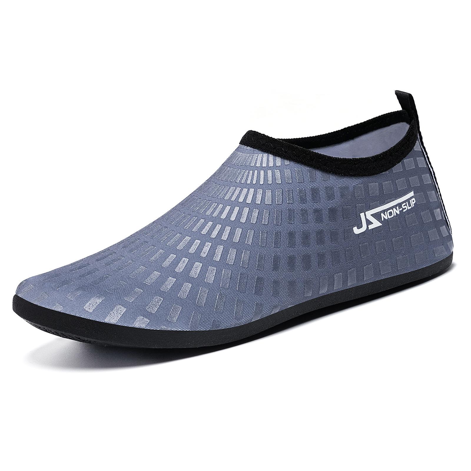 Neue rutschfeste Schuhe, Hausschuhe, Damenschuhe, Strandschuhe 44-45 grau