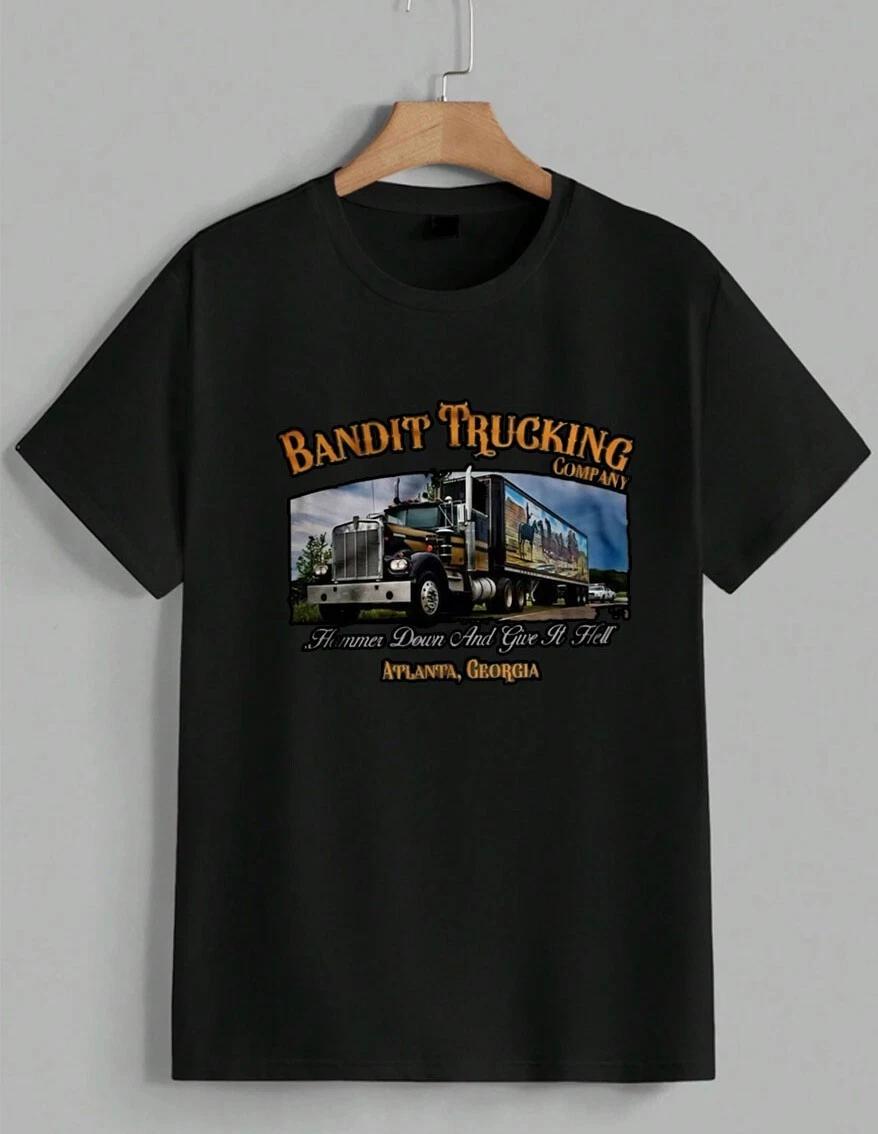 Smokey And The Bandit Trucking T-Shirt Burt Reynolds Snowman Vintage Unisex L