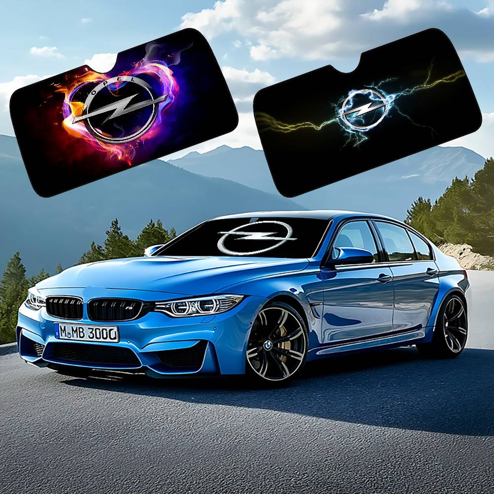 Opel LOGO Stylish And Trendy Windshield Sunshade, Car Windshield Cover, Car Sunshade Curtain, Car Sun Protection Cover