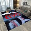Tappeto Stampato Retro E-Elvis-Presley Tappeto per Soggiorno Camera da Letto Zerbino Antiscivolo Oggetti di Scena per Fotografia Tappeto Kawaii Regalo di Compleanno