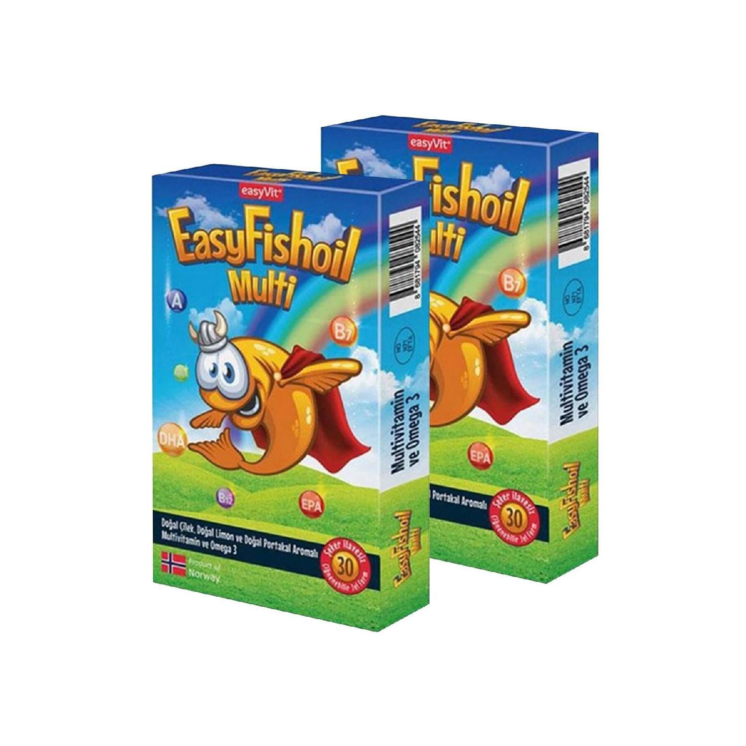 

Easyfishoil Multi 30 Gel Tablet 2 Pieces