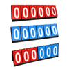 6 Digit Table Scoreboard Sports Scorekeeper Board for Basketball Soccer Indoor Games Badminton