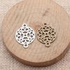 Filigree Diamond Shaped Connectors Ornate Multi Loop Links For Jewelry
