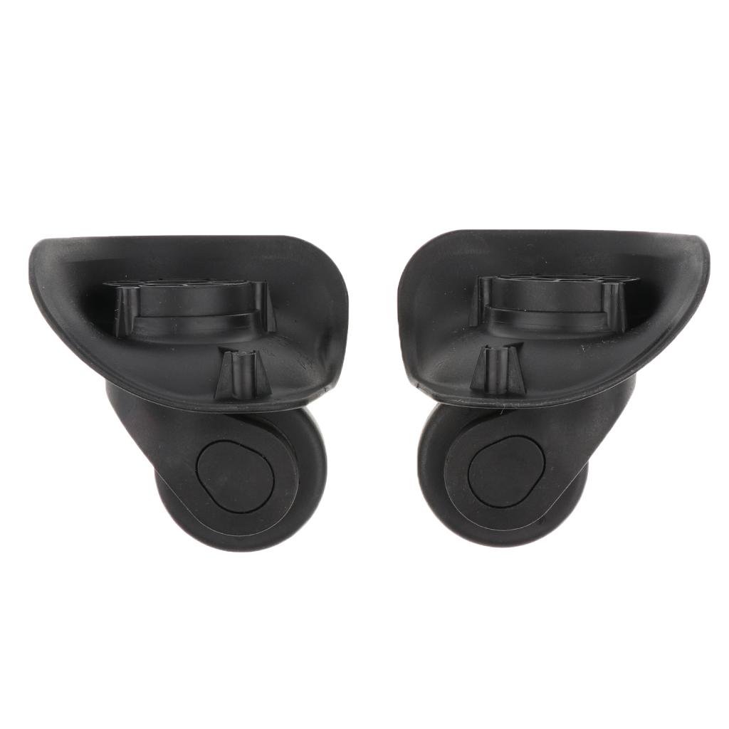 1 Pair Suitcase Luggage Bag Repair Wheels Trolley Fixed Casters - Wear-resistant
