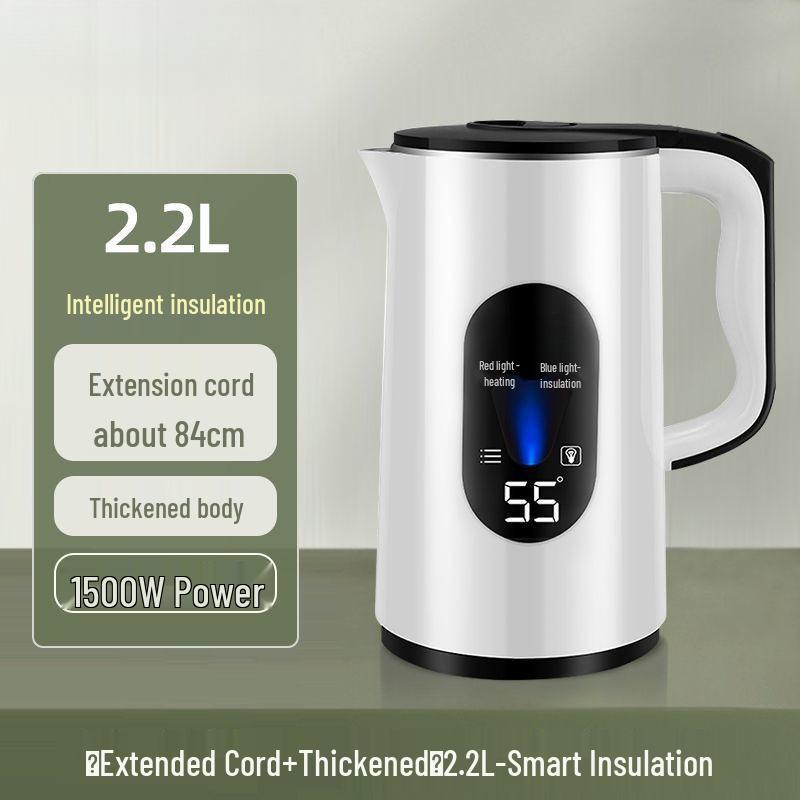 German Electric Kettle: Large Capacity, Durable Thermos, Automatic Power-Off, Constant Temperature Function