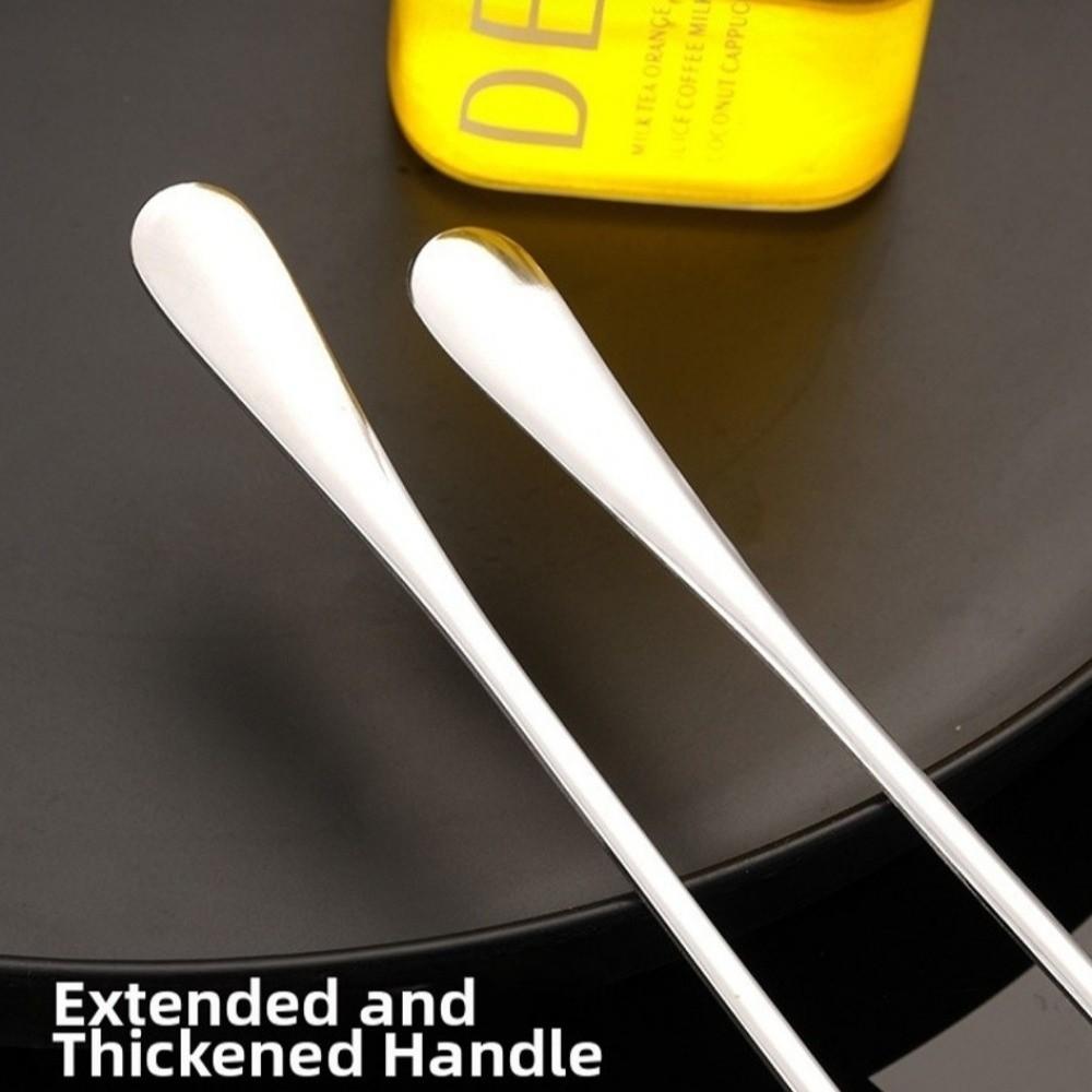 30cm Long Spoon Extended Tip Tea Stirring Spoon New Cocktail Mixing Utensil  Cold Drinks