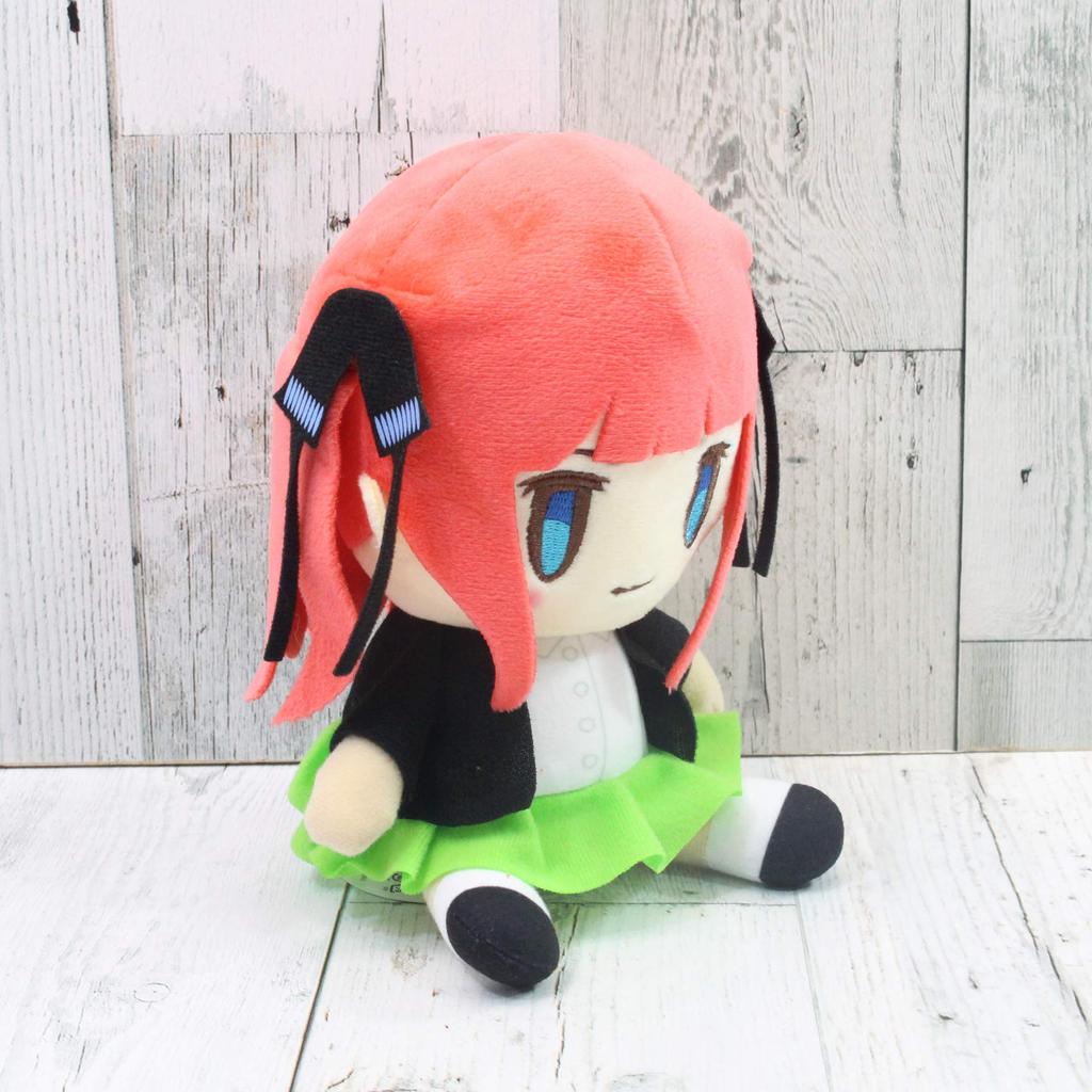 The Quintessential Quintuplets Nakano Nino Sitting Plush Toy S